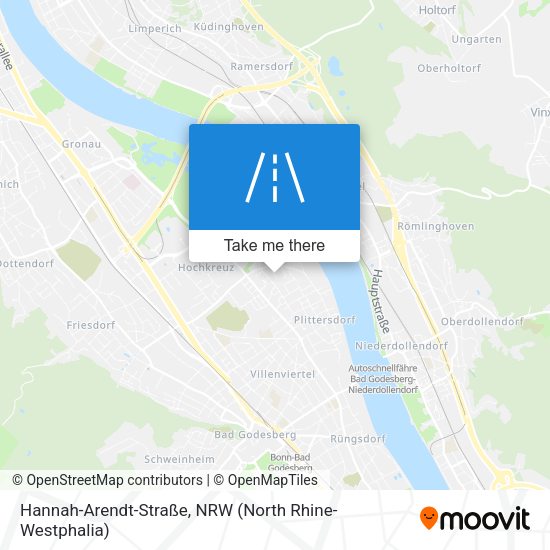 Hannah-Arendt-Straße map
