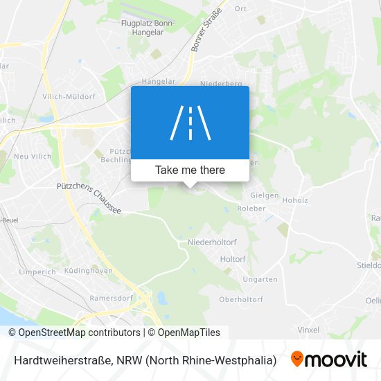 Hardtweiherstraße map