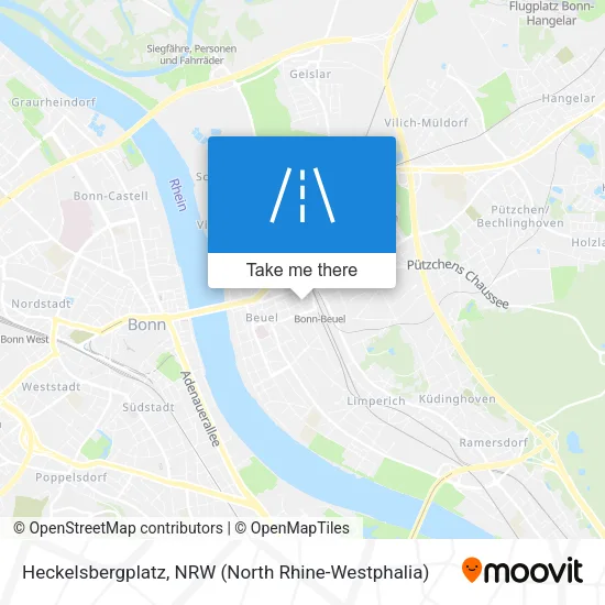 Карта Heckelsbergplatz