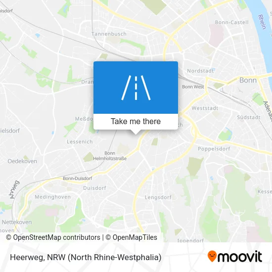 Heerweg map