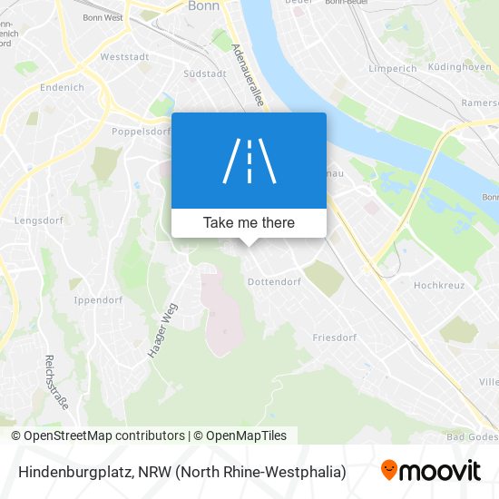 Карта Hindenburgplatz