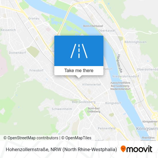 Hohenzollernstraße map