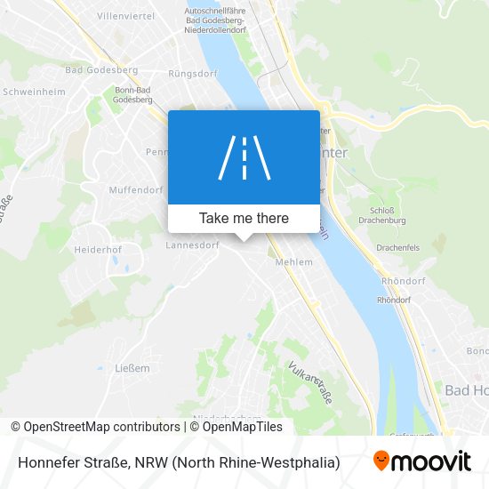 Honnefer Straße map