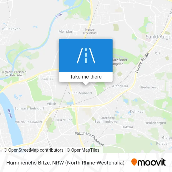 Карта Hummerichs Bitze