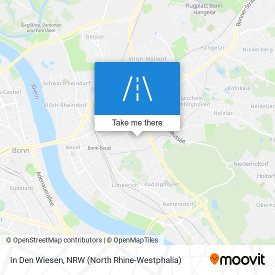 In Den Wiesen map