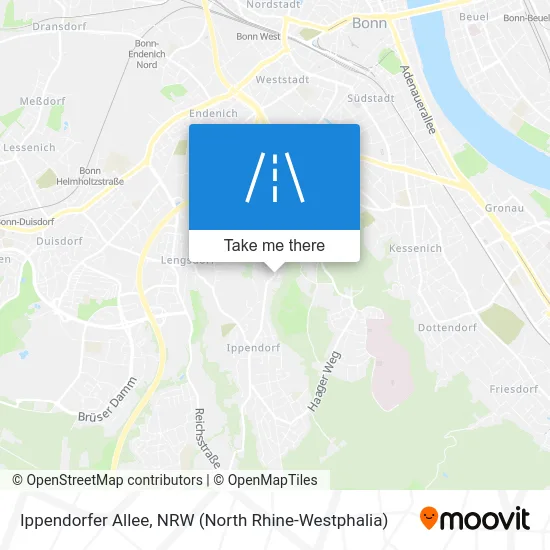 Карта Ippendorfer Allee