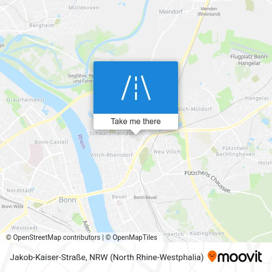 Карта Jakob-Kaiser-Straße