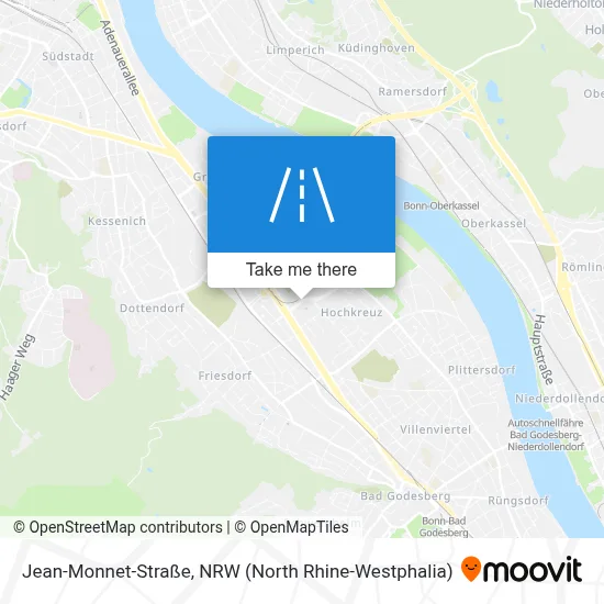 Jean-Monnet-Straße map