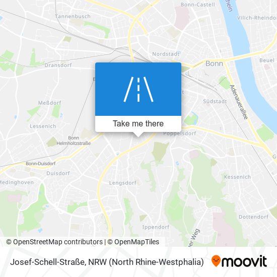 Josef-Schell-Straße map