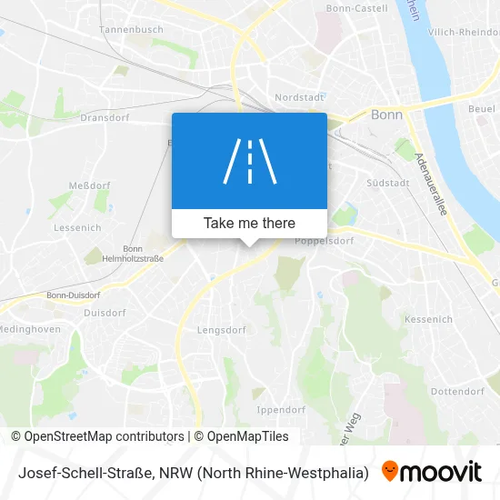 Josef-Schell-Straße map
