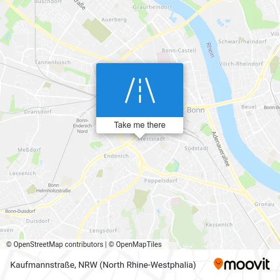 Карта Kaufmannstraße
