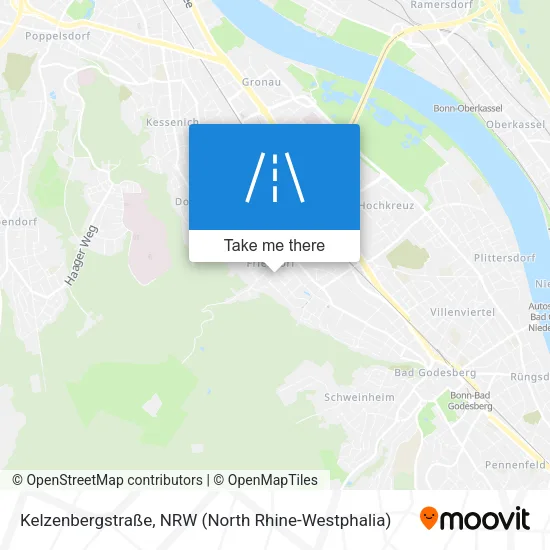Карта Kelzenbergstraße