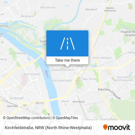 Kirchfeldstraße map