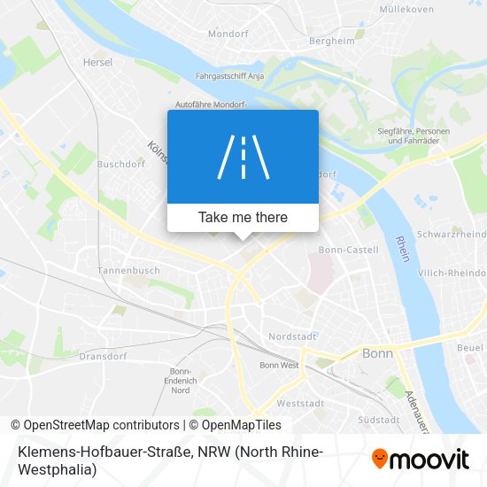 Klemens-Hofbauer-Straße map