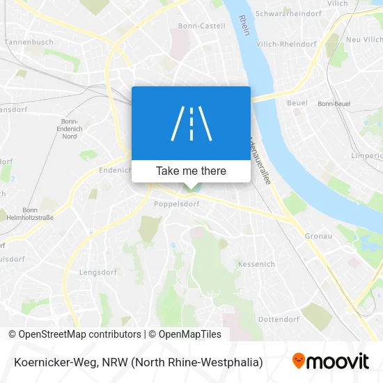 Карта Koernicker-Weg