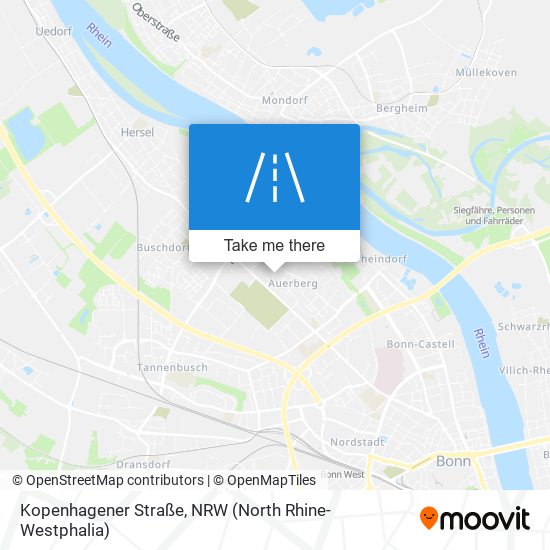 Kopenhagener Straße map