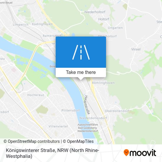 Königswinterer Straße map