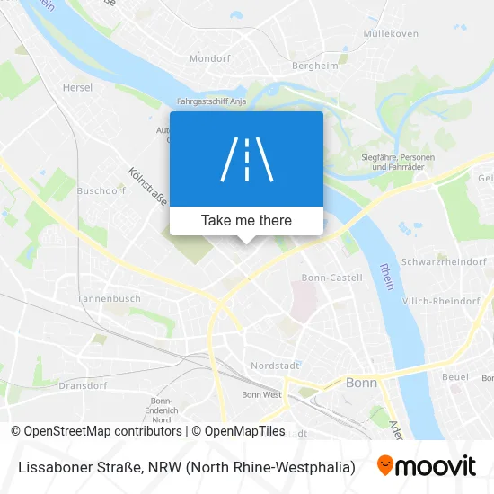 Lissaboner Straße map