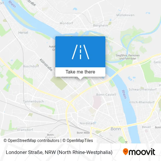 Londoner Straße map