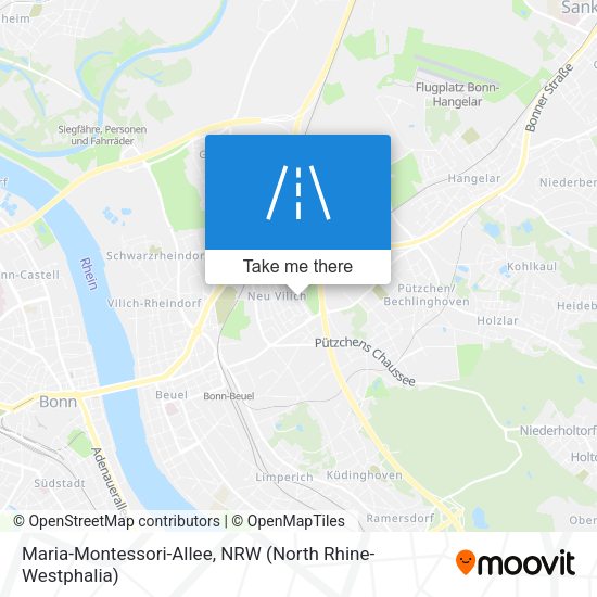 Maria-Montessori-Allee map