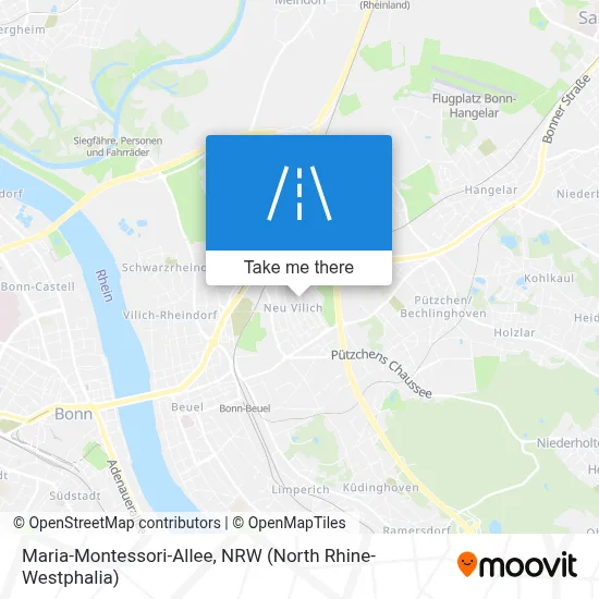 Maria-Montessori-Allee map