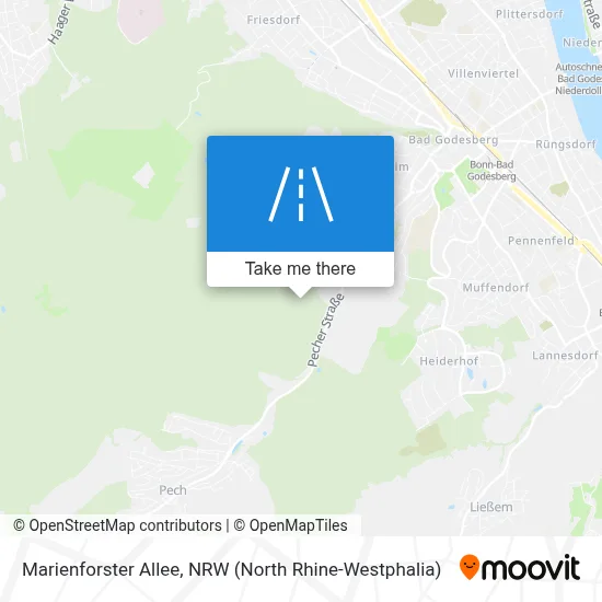 Marienforster Allee map