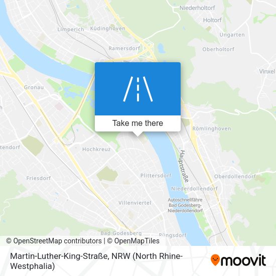Martin-Luther-King-Straße map