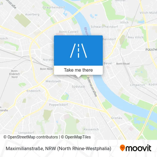 Maximilianstraße map