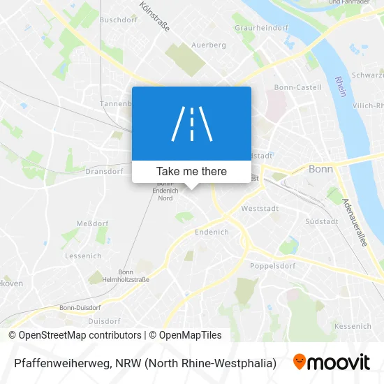 Pfaffenweiherweg map