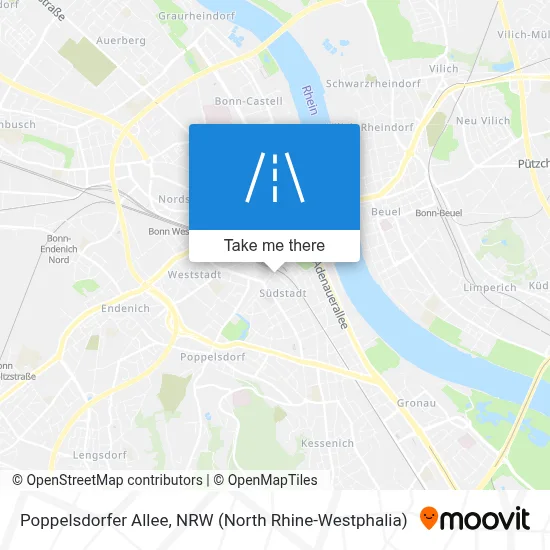 Poppelsdorfer Allee map