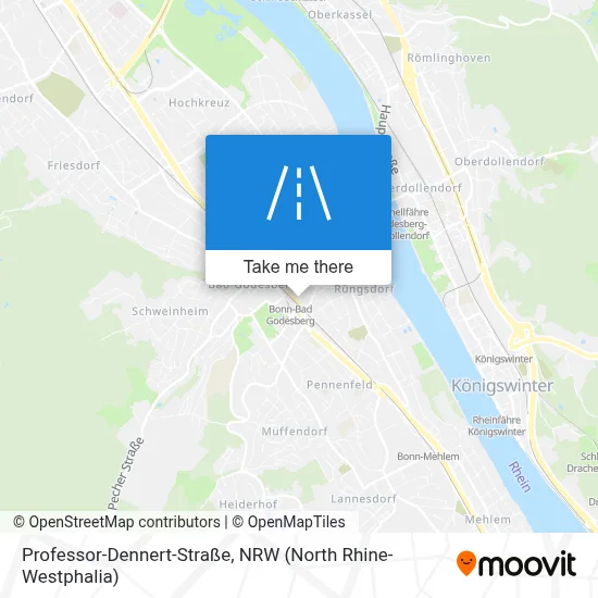 Professor-Dennert-Straße map