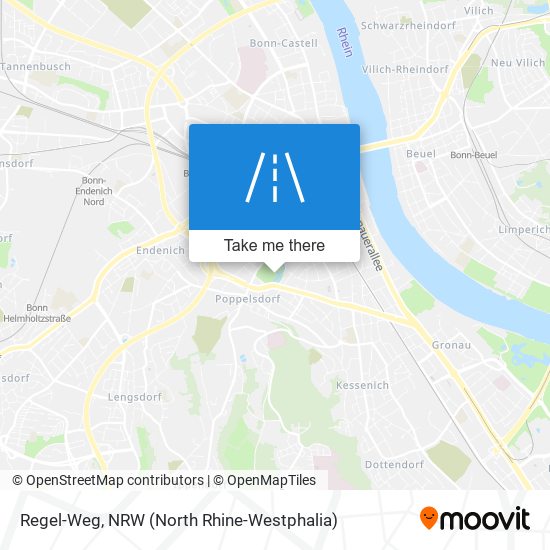 Regel-Weg map