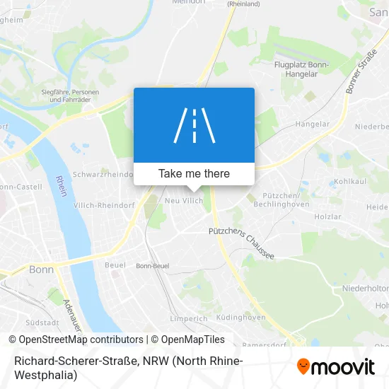 Карта Richard-Scherer-Straße