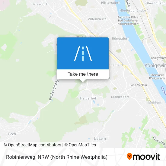 Карта Robinienweg