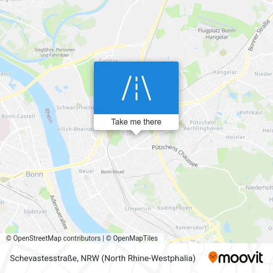Карта Schevastesstraße