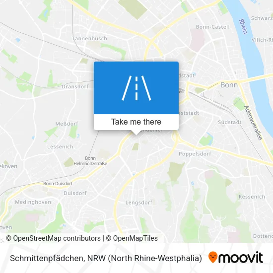 Schmittenpfädchen map
