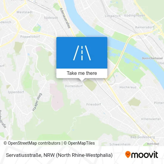 Карта Servatiusstraße