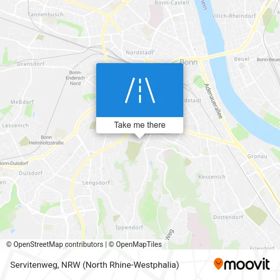 Карта Servitenweg