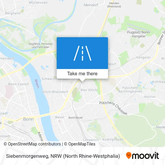 Карта Siebenmorgenweg