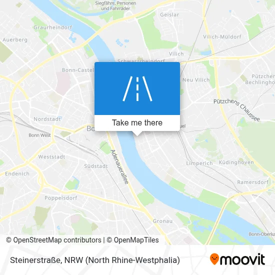 Steinerstraße map