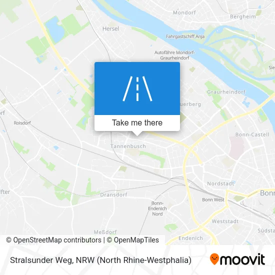 Карта Stralsunder Weg