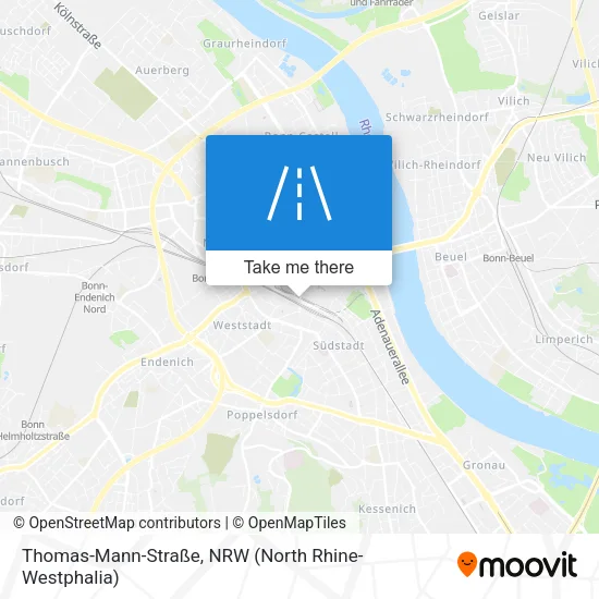 Карта Thomas-Mann-Straße