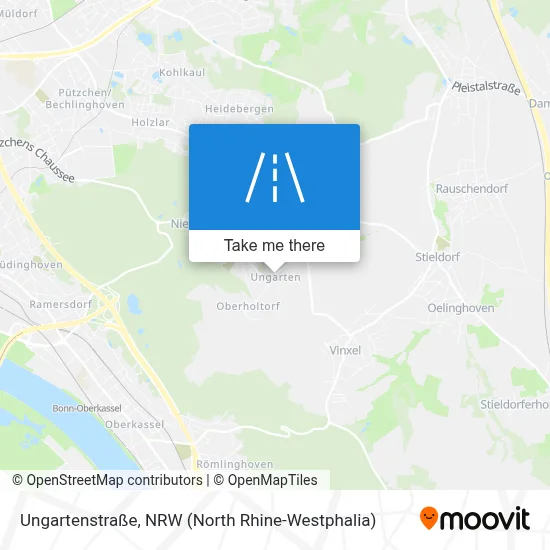 Ungartenstraße map
