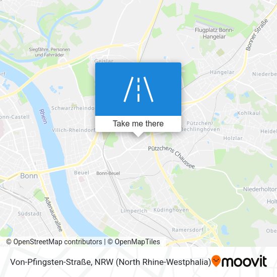 Von-Pfingsten-Straße map