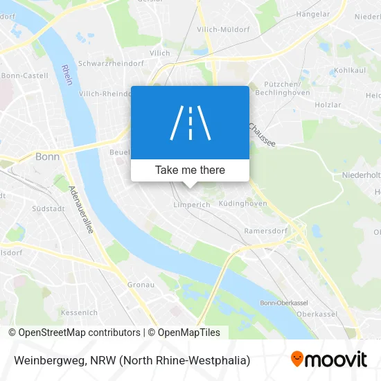 Карта Weinbergweg