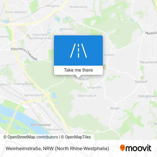 Weinheimstraße map