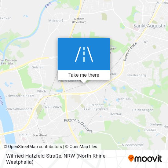 Wilfried-Hatzfeld-Straße map