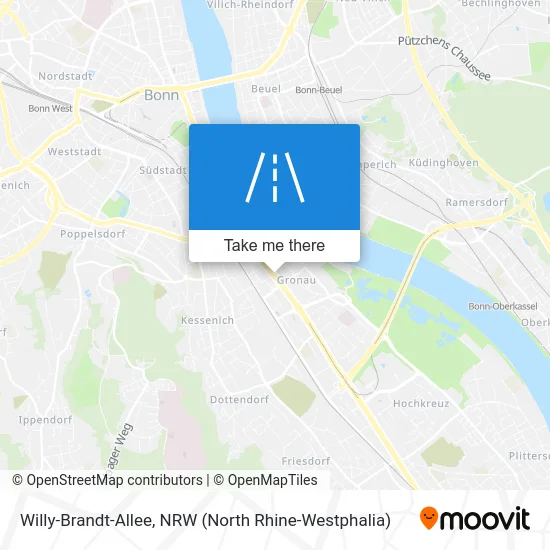 Карта Willy-Brandt-Allee