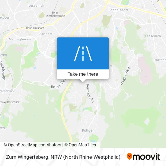 Карта Zum Wingertsberg