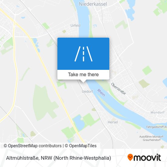 Altmühlstraße map